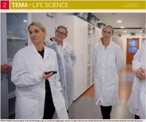 The NorthX Biologics factory in Matfors aims to become a magnet for development work!